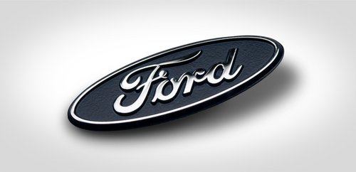 Elektroforming Logo Ford