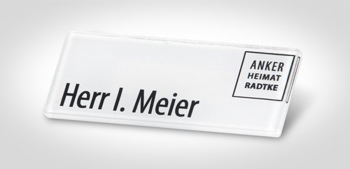 Namensschilder Beispiel I.Meier